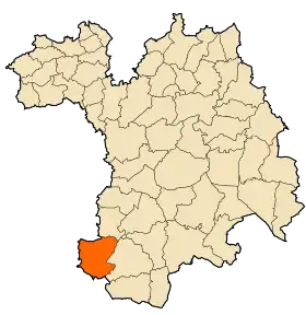 Localisation de Ouled Tebben