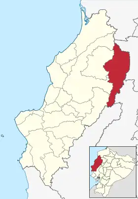 Localisation de Canton d'El Carmen