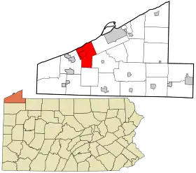 Localisation de Fairview Township