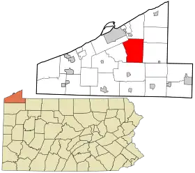 Localisation de Greene Township