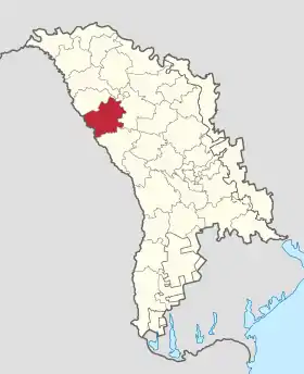 Localisation de Falești