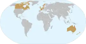 Carte de l'organisation