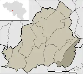 Localisation de Haine-Saint-Pierre