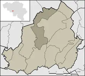 Localisation de Houdeng-Aimeries