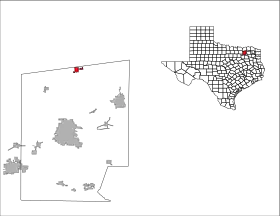 Localisation de Wolfe City