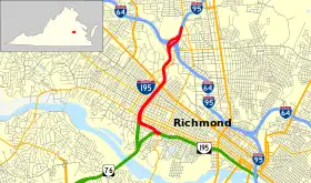 Image illustrative de l’article Interstate 195 (Virginie)