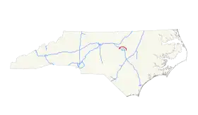 Image illustrative de l’article Interstate 540 (Caroline du Nord)