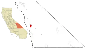 Localisation de Lone Pine