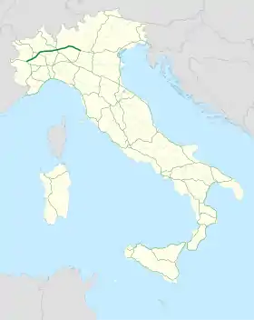 Itinéraire de la route européenne 64