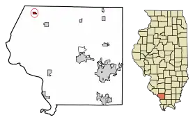 Localisation de Campbell Hill