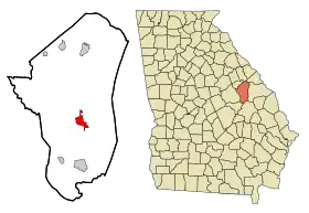 Localisation de Louisville