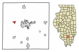 Localisation de Woodlawn