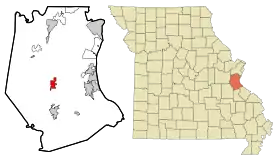 Localisation de Hillsboro