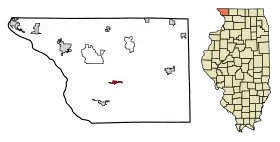 Localisation de Elizabeth