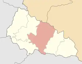 Localisation de Raïon de Khoust