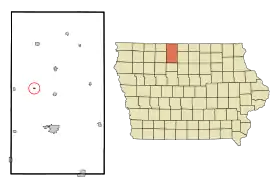 Localisation de Lone Rock