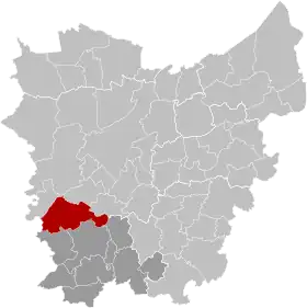 Localisation de Kruisem