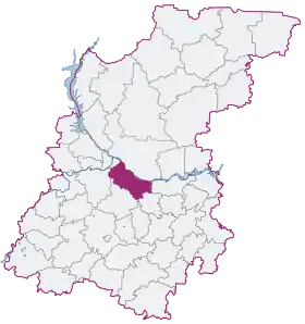 Localisation de Raïon de Kstovo