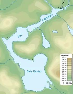Image illustrative de l’article Lac Crépeau (Saint-Zénon)