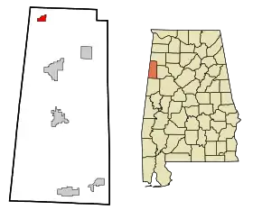 Localisation de Detroit