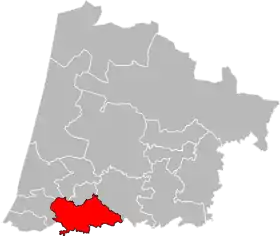 Canton d'Orthe et Arrigans