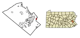 Localisation de Fountain Hill