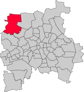 Localisation de Lützschena-Stahmeln