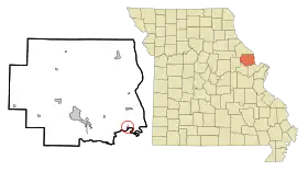 Localisation de Old Monroe