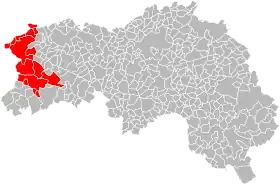 Localisation de Domfront Tinchebray Interco