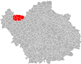 Localisation de Communauté de communes des Portes de Romilly-sur-Seine