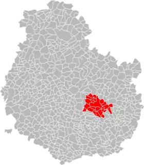 Localisation de Dijon Métropole