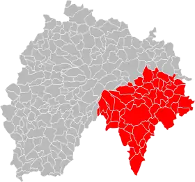 Localisation de Saint-Flour Communauté