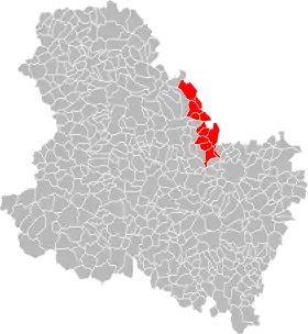 Localisation de Communauté de communes d'Othe-en-Armançon