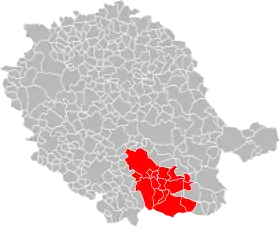 Localisation de Communauté d'agglomérationde Castres-Mazamet