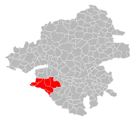 Localisation de Communauté de communesde Pornic