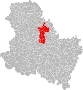 Localisation de Communauté de communes de Seignelay - Brienon