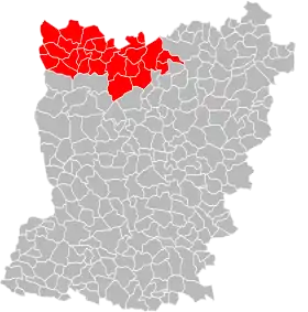 Localisation de Communauté de communes du Bocage mayennais