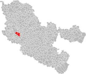 Localisation de Communauté de communes du Val Saint-Pierre