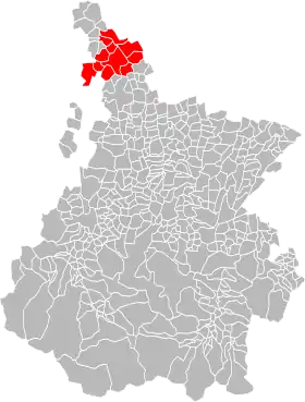 Localisation de Communauté de communes du Val d'Adour