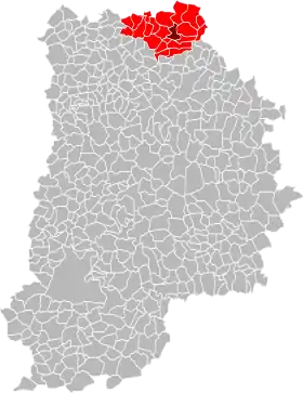 Localisation de Communauté de communes du Pays de l'Ourcq