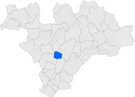 Localisation de Canovelles