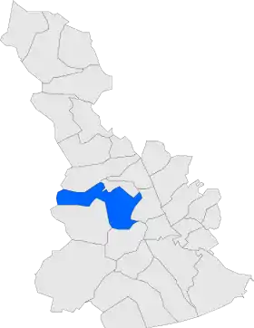 Localisation de La Palma de Cervelló