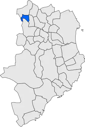 Localisation de Colomers