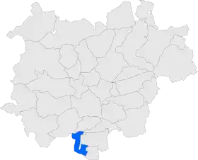 Localisation de Marganell