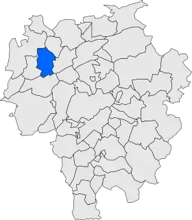 Localisation de Perafita