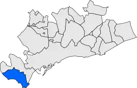 Localisation de Salou