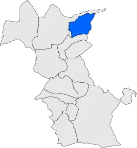 Localisation de La Palma d'Ebre