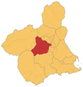 Localisation de Río Mula