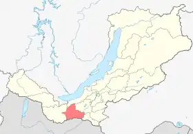 Localisation de Raïon de Djida