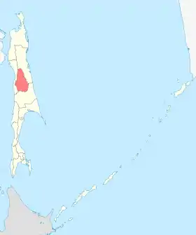 Localisation de Raïon de Tymovskoïe